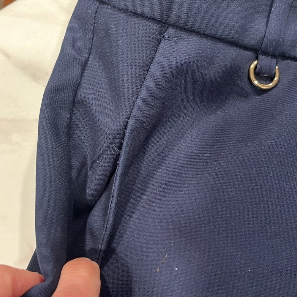 Charter Club Pant Shop Classic Fit Navy Pant - Picture 2 of 6